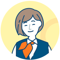 販売員のイラスト